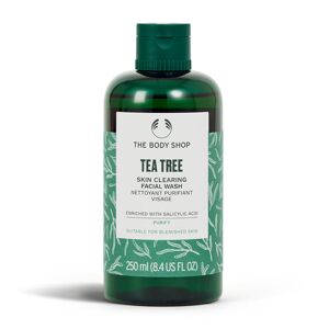 The Body Shop Tea Tree čistiaci gél na tvár pre mastnú a nečistú pleť – 250 ml