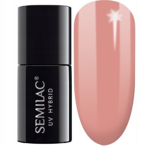 Semilac UV Hybrid Extend 5in1 gélový lak na nechty, 801 Soft Beige 7 ml