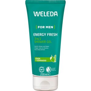 WELEDA For Men 3-v-1 sprchový gél a šampón Energy Fresh 200 ml