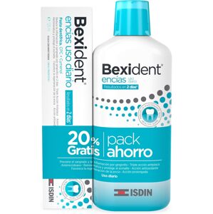 Isdin Bexident Balenie ústna voda 500 ml + zubná pasta 125 ml