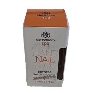 alessandro EXPRESS lieskovo-orieškové spevňujúci lak – produkt 2 v 1 – 10 ml