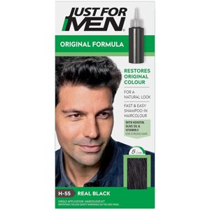 Šamponová farba na vlasy Just For Men -  H55 čierna