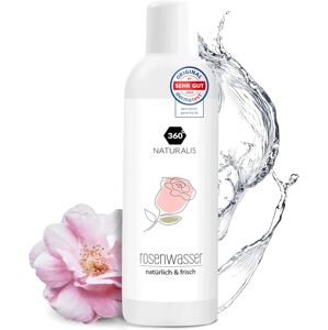 360Naturalis Ružová voda - pleťová voda 200 ml