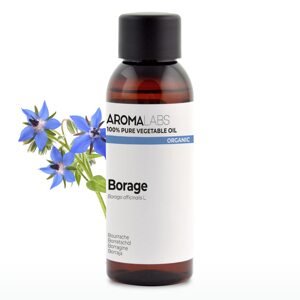 Aromalabs Aroma Labs 100% organický borákový olej lisovaný za studena - 50ml