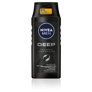 NIVEA MEN Deep šampón pre mužov, proti mastným vlasom s aktívnym uhlím 250 ml