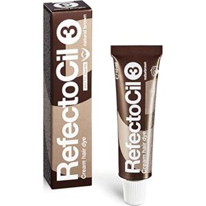 RefectoCil farba na mihalnice a obočie - prírodná hnedá (3) 15 ml
