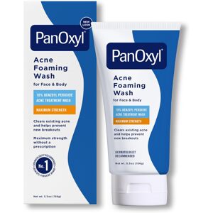 PanOxyl penivý umývací gél proti akné s benzoylperoxidom 10 % 156 g-poškodená krabica
