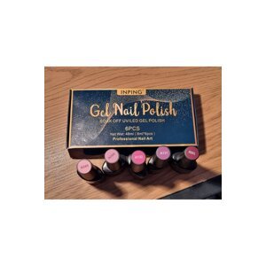 INPING Sada Gel Lakov Na Nechty 6 x 8 ml NEKOMPLETNÉ BALENIE