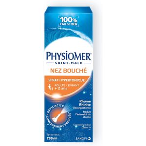 Physiomer Hypertonický sprej – Upchatý nos 135 ml