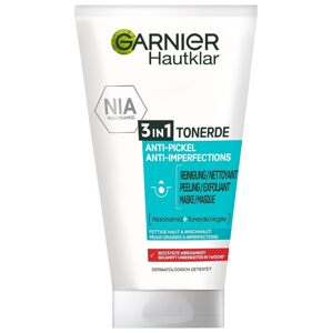 Garnier Skin Clear 3-v-1 čistiaci peeling a maska 150 ml
