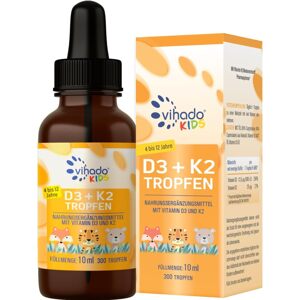 Vihado Vitamín D3 + K2 pre deti 10 ml kvapky Exp.: 2026+