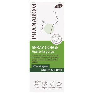 Pranarôm Aromaforce sprej do hrdla Organický 15 ml Exp.: 2026+