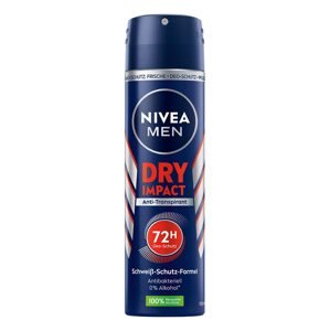 NIVEA Men Dry Impact sprejový dezodorant 150 ml