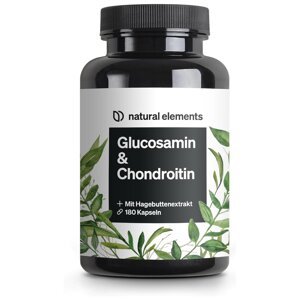 Natural elements Glukosamín & chondroitín, 180 kapsúl