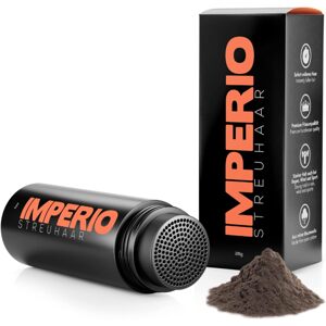 IMPERIO Hair Powder - vlasový korektor na zahustenie vlasov pre ženy a mužov, DARK BROWN 26g