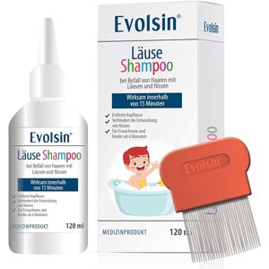 Evolsin 120 ml šampón na vši a hrebeň na vši