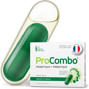 ProCombo probiotikum a prebiotikum pre zdravie čriev 200 miliárd 10 kapsúl Exp.: 11/2025