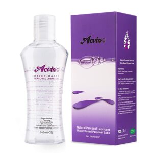 Acvioo Prírodný lubrikačný gél na vodnej báze 240 ml