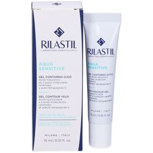 Rilastil Aqua Sensitive, gél na očné kontúry pre citlivú pleť, 15 ml