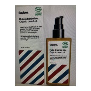 SAPIENS Huile a barbe bio 50ml