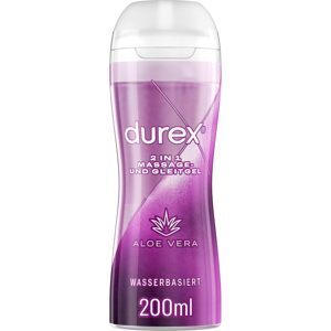 Durex 2in1 Masážny a lubrikačný gél 200ml - Aloe Vera