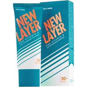 New Layer Opaľovací krém na tvár SPF 50+
