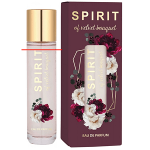 SPIRIT OF VELVET BOUQUET EDP, 30 ml (chýba časť obsahu)