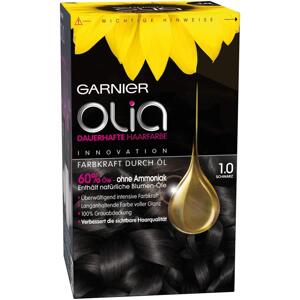 GARNIER - Olia  farba na vlasy, 1.0 Black