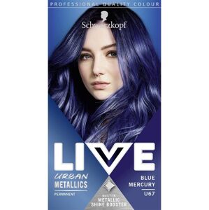 Schwarzkopf LIVE Urban Metallics U67 Blue mercury
