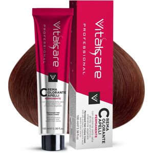 Vitalcare Professional - Profesionálne permanentné farbenie  6/4 tmavá medená blond, 100 ml