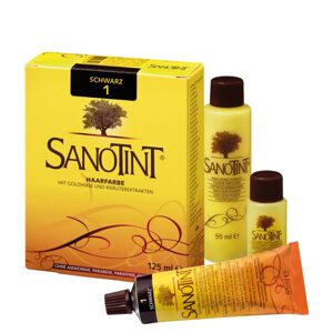 Sanotint prírodná Permanentná farba pre citlivú pokožku 125ml 01 čierna