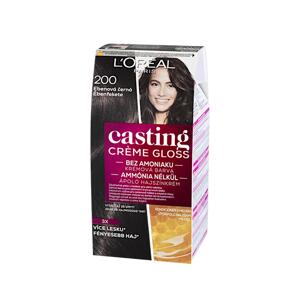 L'Oréal Paris Casting Cream Gloss farba na vlasy - 200 Ebenová čierna