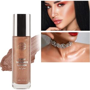 VIOLA HOUSE Body Shimmer Lotion rozjasňovač na tvár a telo, Bronze 100ml