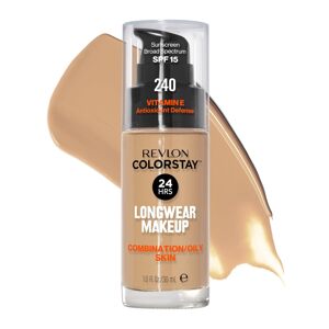 REVLON COLORSTAY Make-up pre zmiešanú až mastnú pleť SPF15 - 240 stredne béžová, 30ml