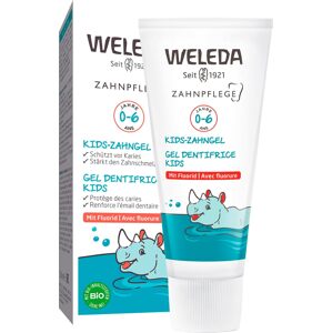 WELEDA Bio Kids zubný gél s fluoridom pre deti 0 do 6 rokov 50 ml-bez krabice