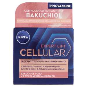 NIVEA Expert lift CELLULAR Bakuchiol, nočný krém ,50 ml-poškodená krabica