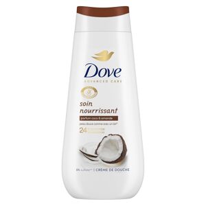 Dove Sprchový krém s vôňou kokosu a mandlí 225ml
