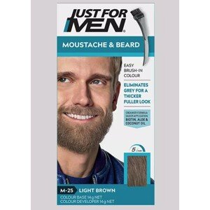 Just For Men JFM farba na bradu a fúzy M-25 svetlo hnedá-poškodená krabica