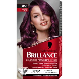 Schwarzkopf Intenzívna krémová farba na vlasy Brillance 859 hodvábne fialová