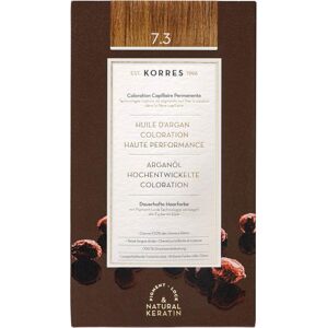 KORRES Argan Oil Colorant - 7.1 Popolavá blond-poškodená krabica