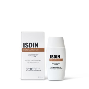 ISDIN Fotoultra 100 Spot Prevent Color SPF 50+ prevencia vzniku škvŕn 50 ml-bez krabice