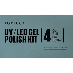 TOMICCA Sada Gel Lakov Na Nechty 4x8ml