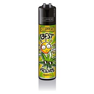 Clipper zapaľovač Best Friends Varianty: Weed Friends Sun