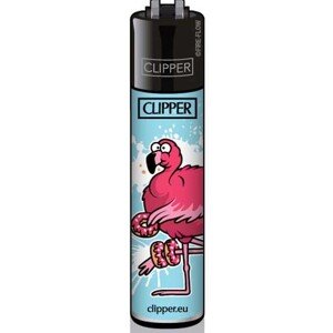Clipper zapaľovač Fat Animals Varianty: Fat Flamingo