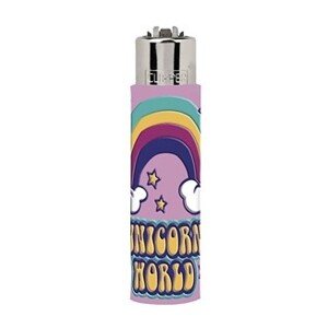 Zapaľovač Clipper Pop Covers Unicorn World Clipper motív: Unicorn World 1