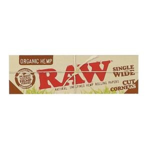 RAW krátke cigaretové papieriky Organic Cut Corners