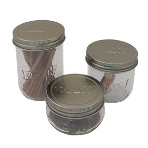 Skleničky na konope RAW Mason Jar Rozmer: Veľký