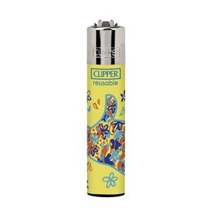 Clipper zapaľovač Hippie Hands Clipper motív: Hippie Hands 1