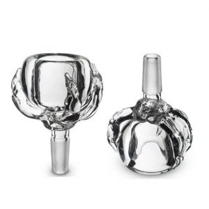 WeedShop Sklenený kotlík 14.5 mm Claw - rôzne farby Farba: Čirá
