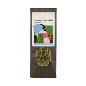 WeedShop Ochutený konopný čaj s malinou Hmotnosť: 40 g